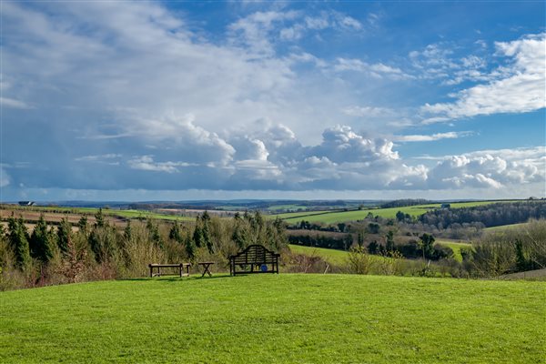 View from Luccombe